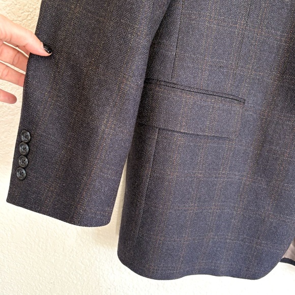 Hart Shaffner Marx Limited Edition Wool Blazer Sz 44R - Picture 3 of 9